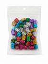 Colorful Metallic Hair Beads