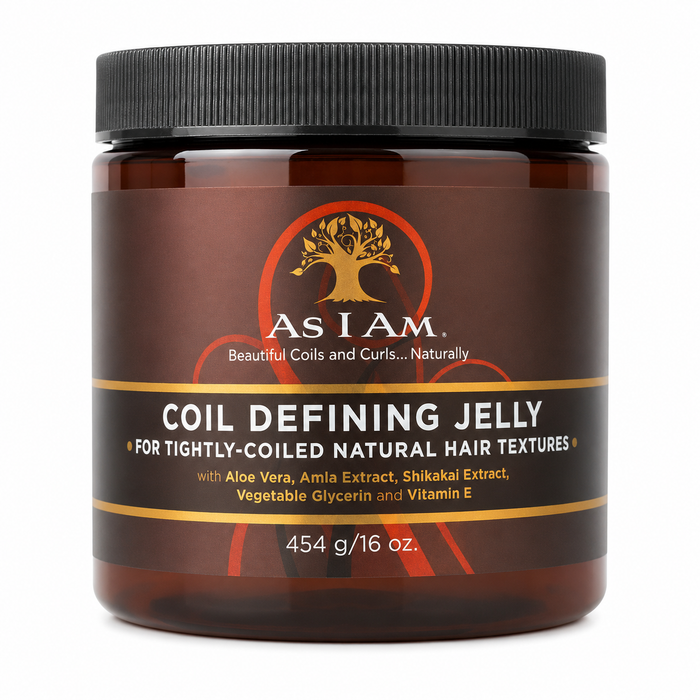 As I Am Coil Defining Jelly for Tightly Coiled Natural Hair – 454g (16oz)