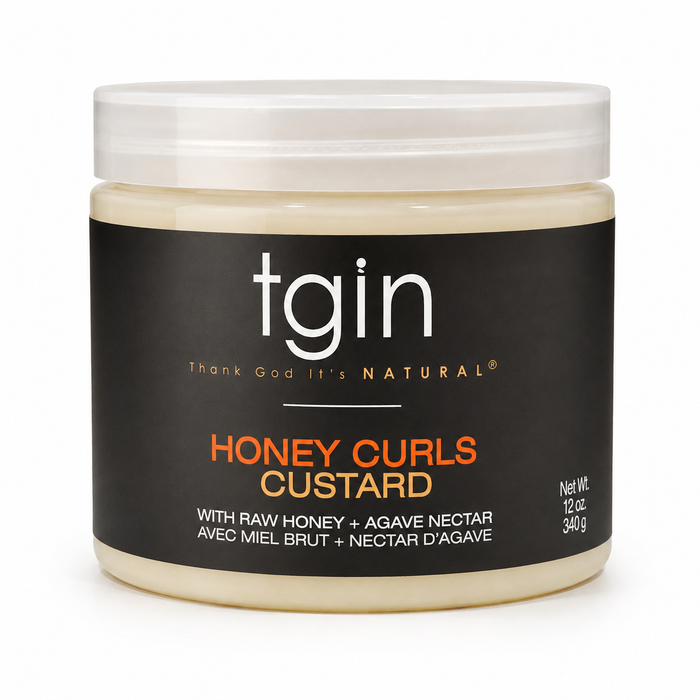 TGIN Honey Curls Custard – Curl Defining & Moisturising Styler 340g