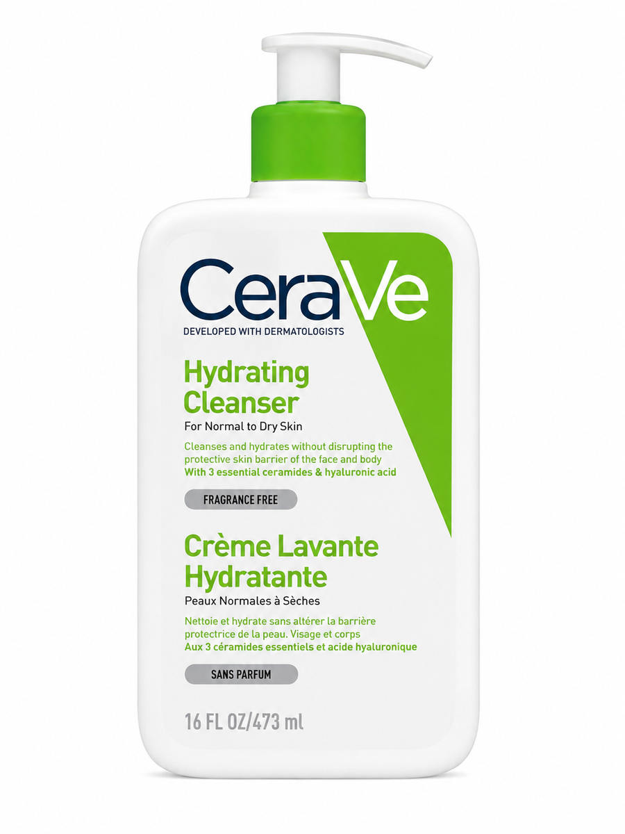CeraVe Hydrating Cleanser for Normal to Dry Skin – 473ml