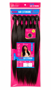 Queensky Organic Straight Hair Extensions – 6PCS