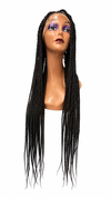 Long Senegalese Twist Lace Front Wig