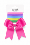 Blush Bloom Bow & Hair Tie Set