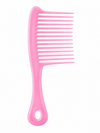 Pink Wide-Tooth Detangling Comb