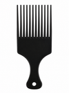 Afro Plastic Hair Pick Comb (Black)