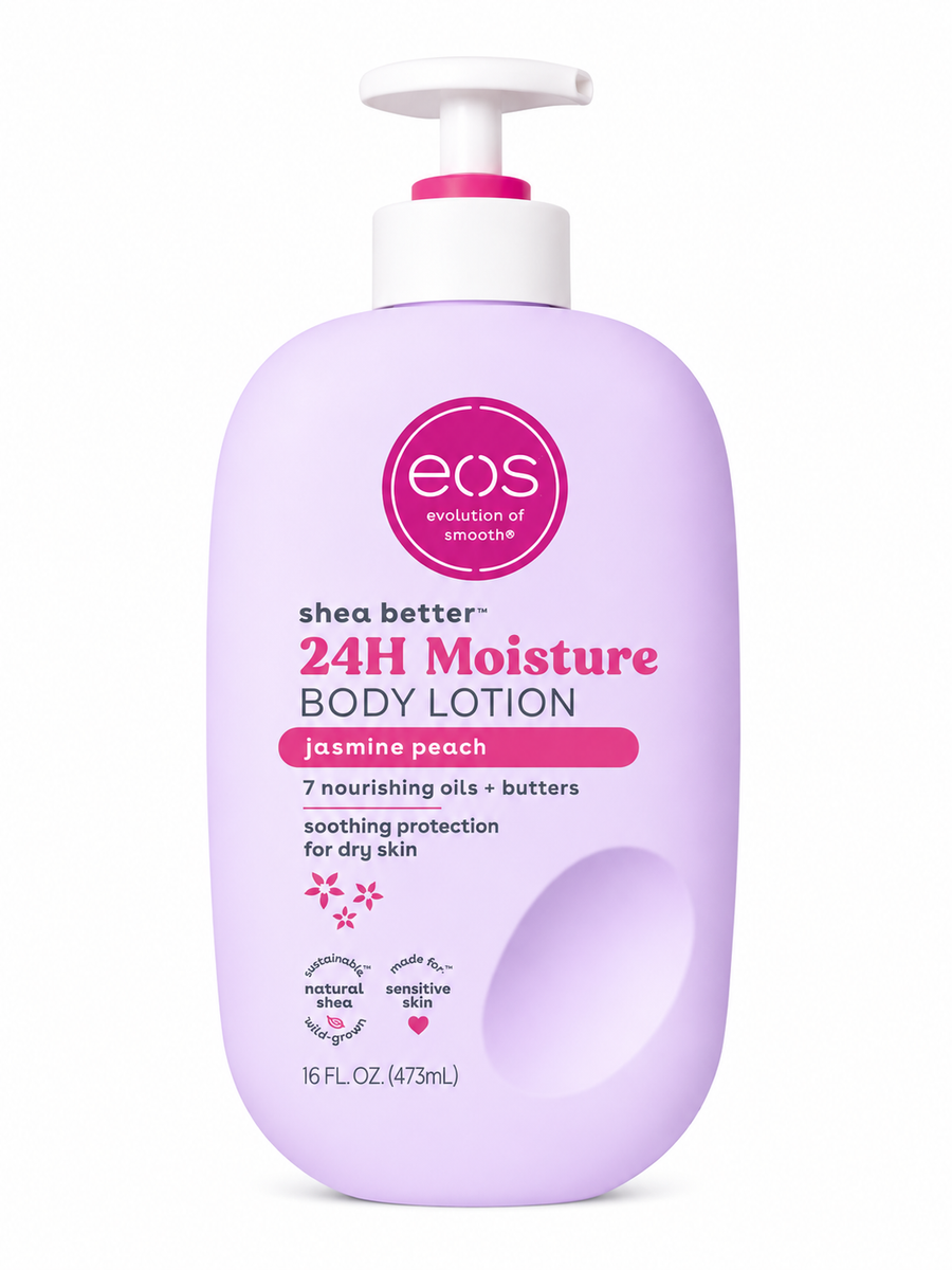 EOS Shea Better 24H Moisture Body Lotion – Jasmine Peach