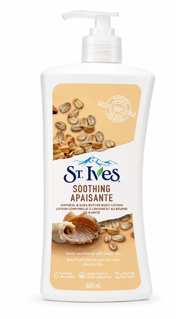 St. Ives Soothing Body Lotion – Oatmeal & Shea Butter Daily Moisturising Care (500mL)