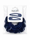Blue Hair Accessories Set