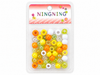 NINGNING HAIR BEEDS (Yellow & Orange Mix)