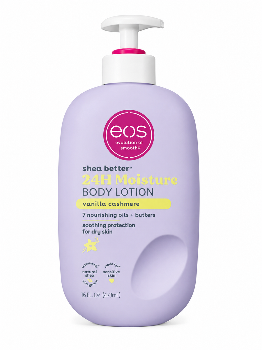 EOS Shea Better 24H Moisture Body Lotion – Vanilla Cashmere