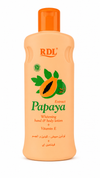 RDL Papaya Extract Whitening Hand & Body Lotion + Vitamin E 500ml