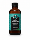 Jamaican Mango & Lime Hemp Oil Infused with Black Seed Oil Hair Revitalizer – Nourishes & Strengthens Hair (118mL / 4 fl oz)