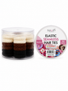 30-Pack Seamless Elastic Hair Ties – Neutral Mix Size: Medium