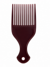 Afro Plastic Hair Pick Comb (Brown)