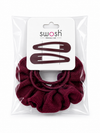 Red Velvet Hair Accessories Set